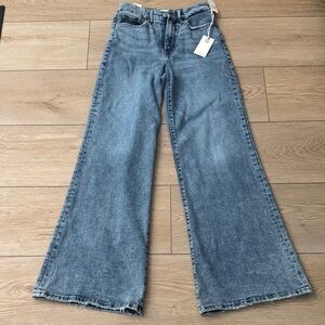 NWT Good American Good Waist Palazzo